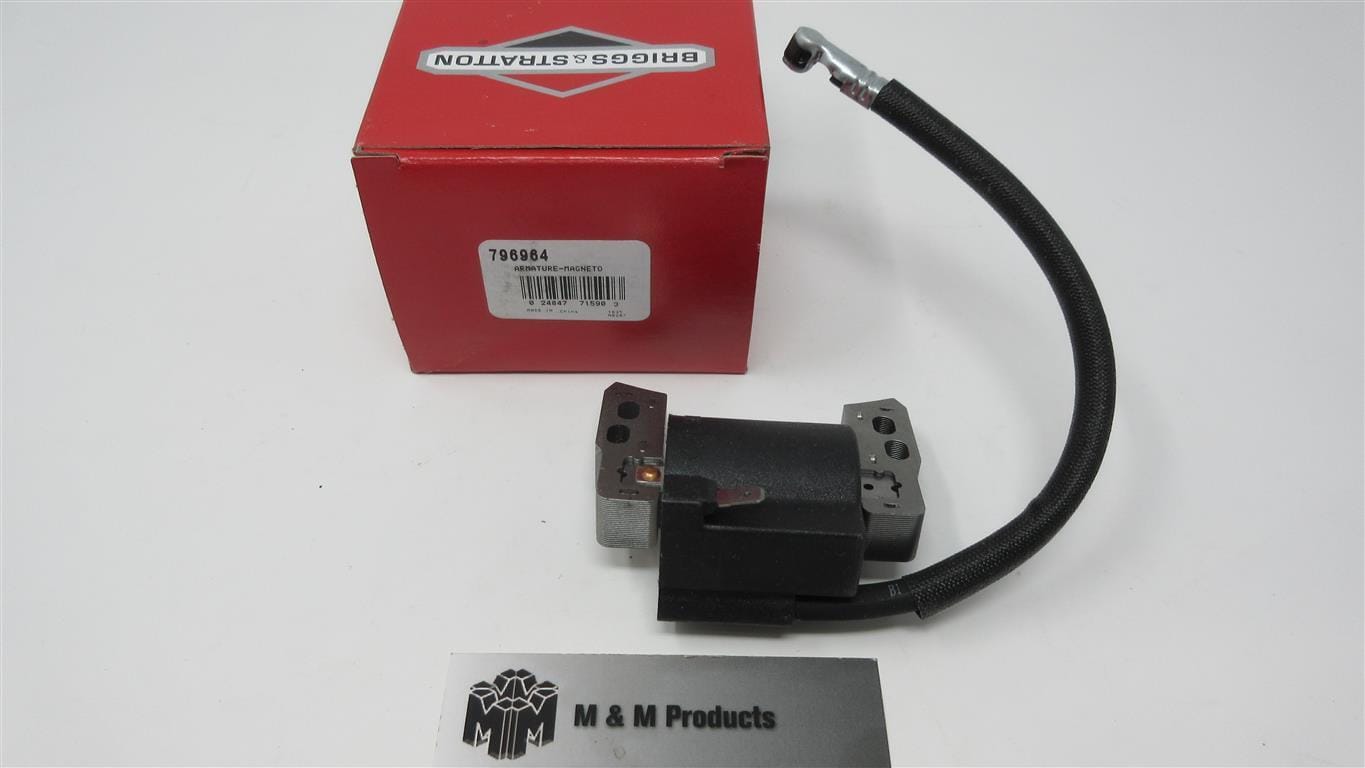 Genuine Briggs & Stratton 796964 Magneto Armature Ignition Coil 695711, 555530