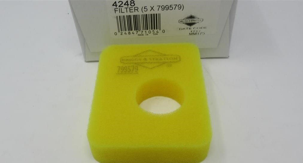 Genuine Briggs & Stratton 799579 Air Filter 09P000, 08P000 Mower 550e-550ex