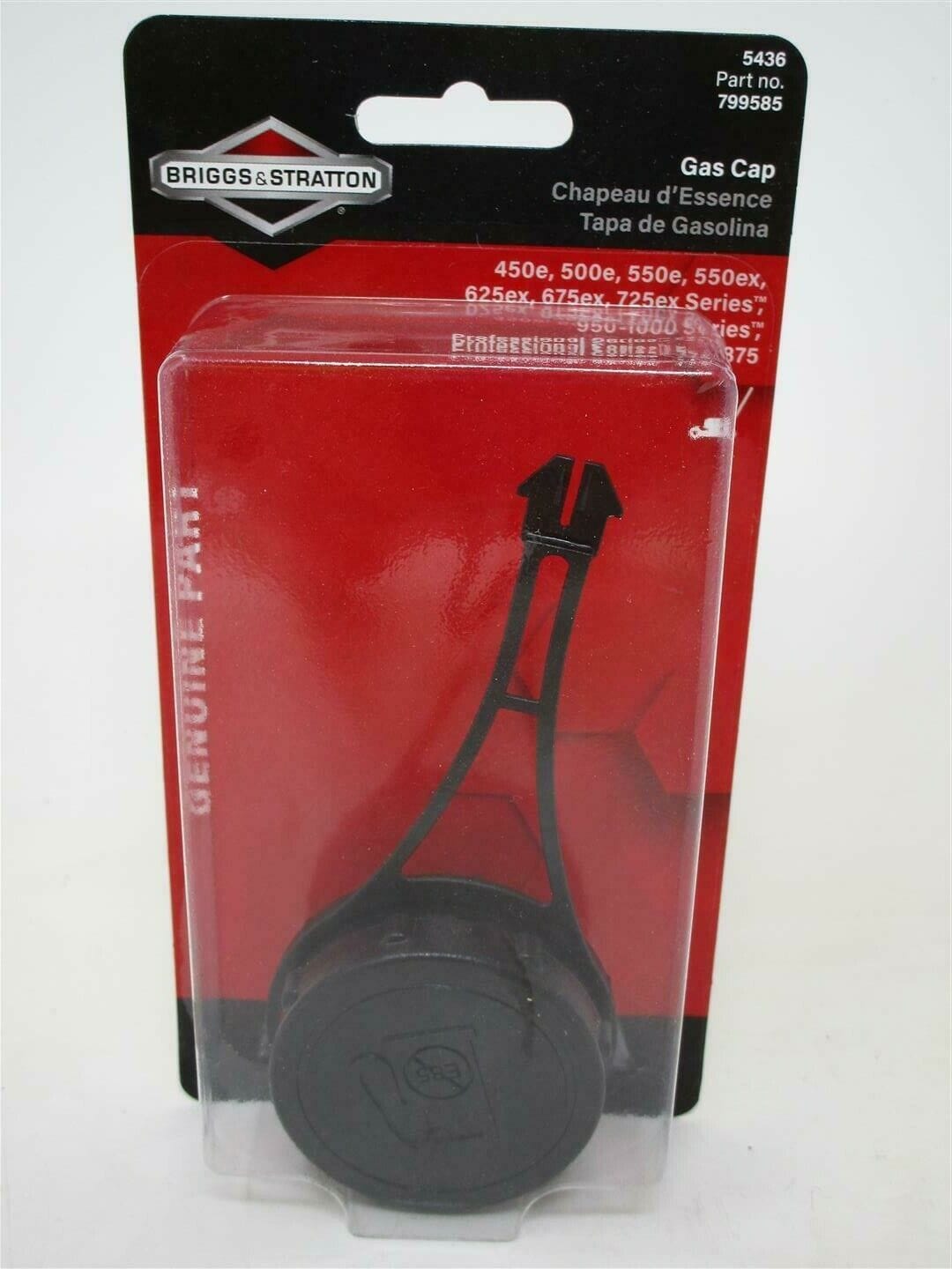 Genuine Briggs & Stratton 799585 Fuel Gas Cap - Image 4