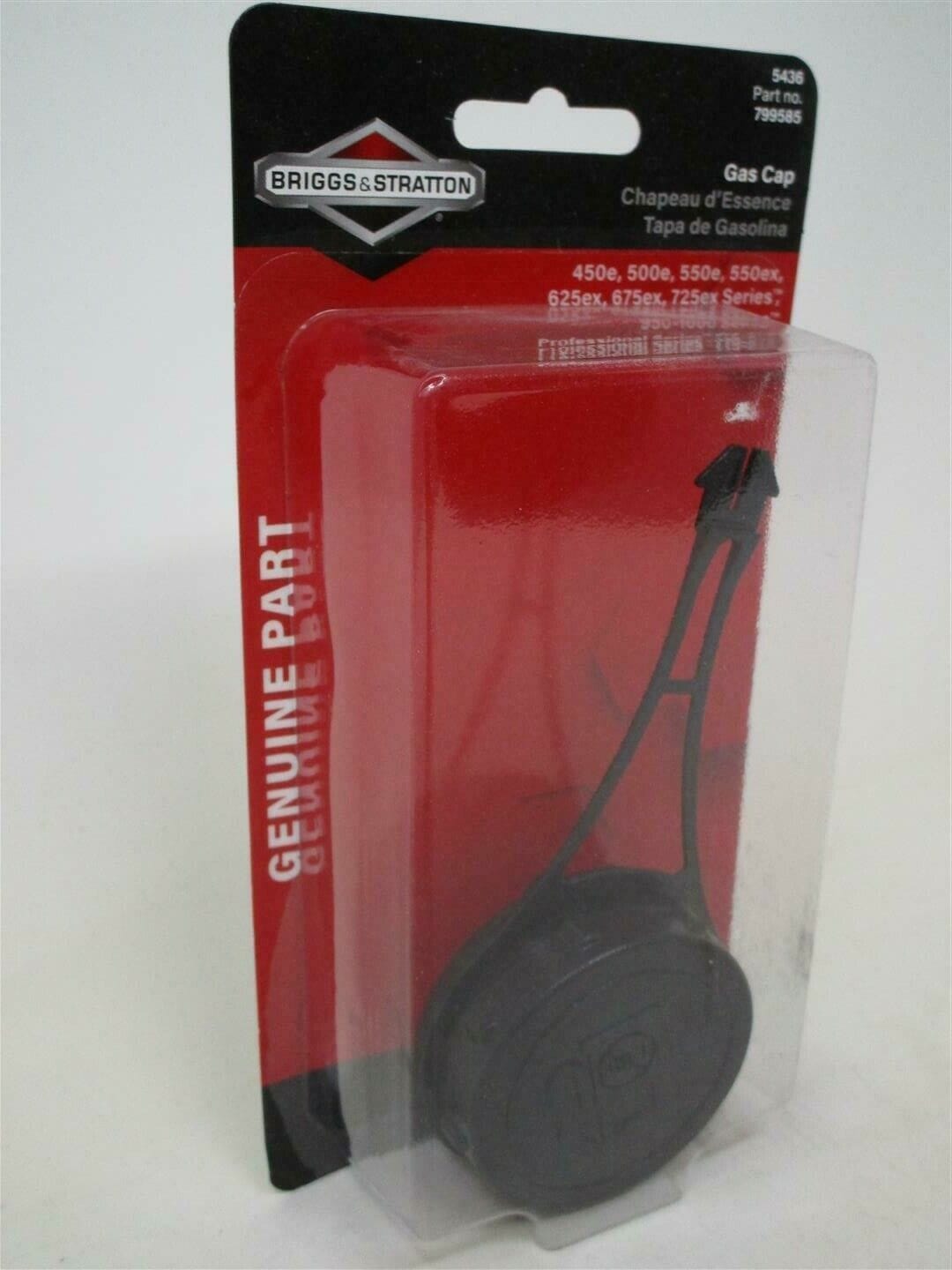 Genuine Briggs & Stratton 799585 Fuel Gas Cap - Image 3