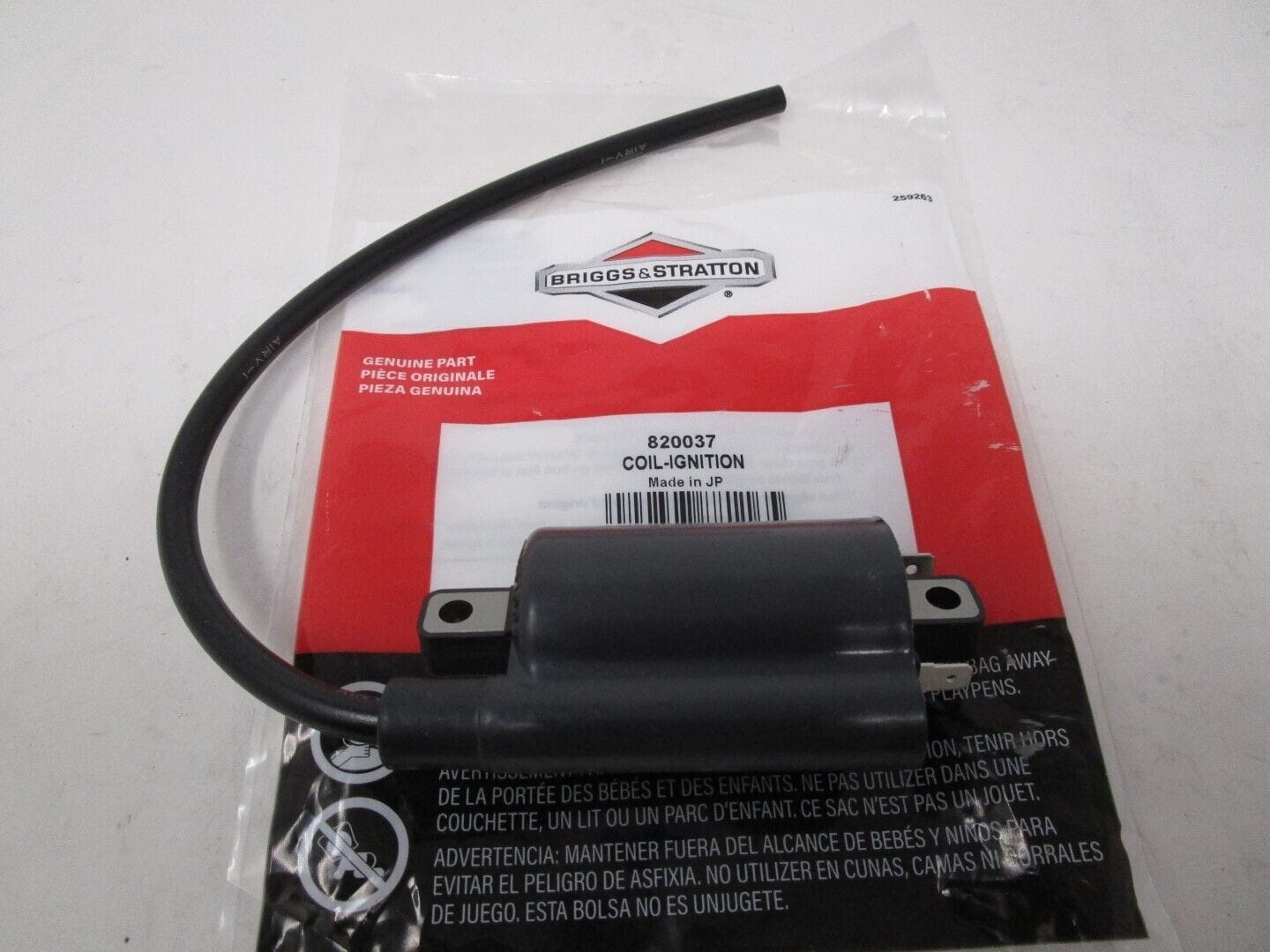 Genuine Briggs & Stratton 820037 Ignition Coil Daihatsu for DM950 DM850 - Image 6