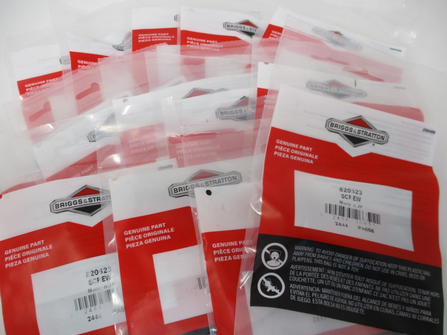 14 Genuine Briggs & Stratton 820623 9mm Head Bolts Toro Daihatsu DM950D DM850D - Image 4