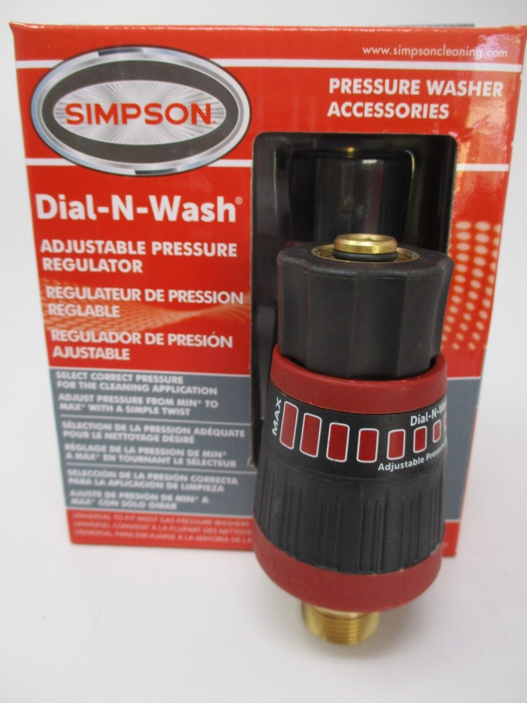 Simpson 82232 Pressure Washer Nozzle Tip Dial N Wash Adjustable 4500