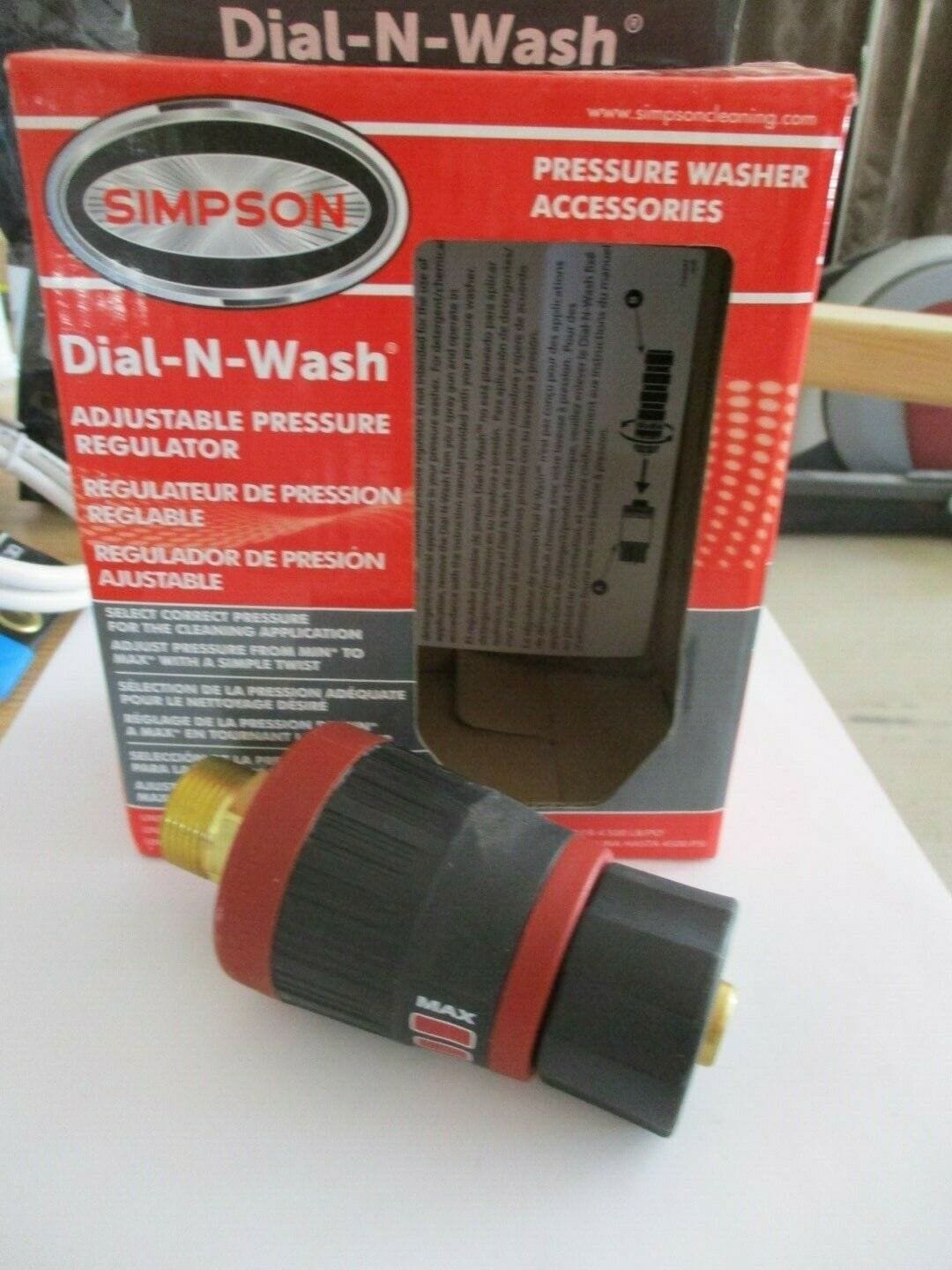 Simpson 82232 Pressure Washer Nozzle Tip Dial N Wash Adjustable 4500 - Image 8