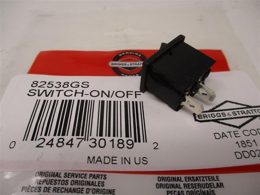 Genuine Briggs & Stratton 82538GS Generator On/Off Switch Rocker 82538 - Image 2
