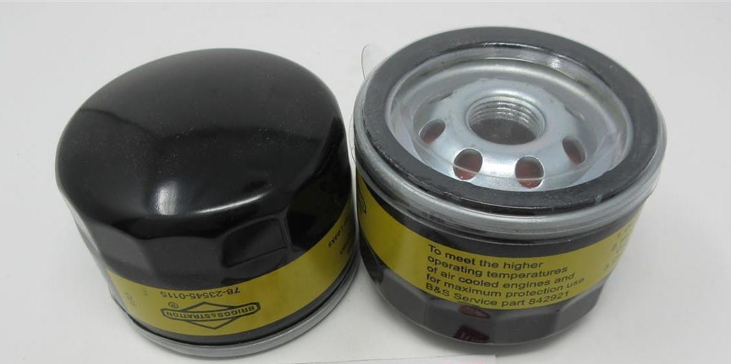 2 Packs Genuine Briggs & Stratton 842921 Lawnmower Oil Filter Vanguard - Image 2
