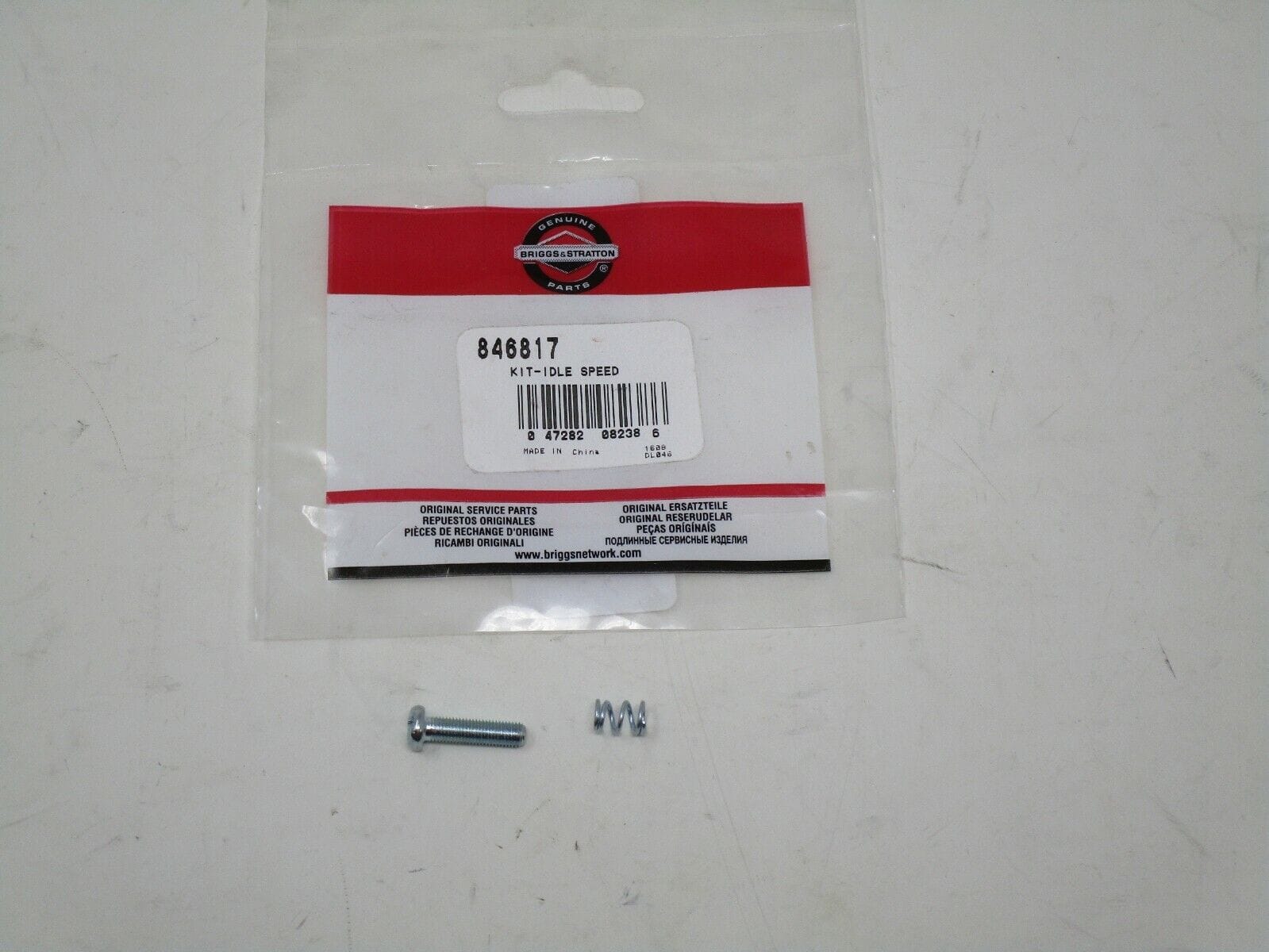 Genuine Briggs and Stratton 846817 Idle Speed Kit 21R702 21R706 21R707