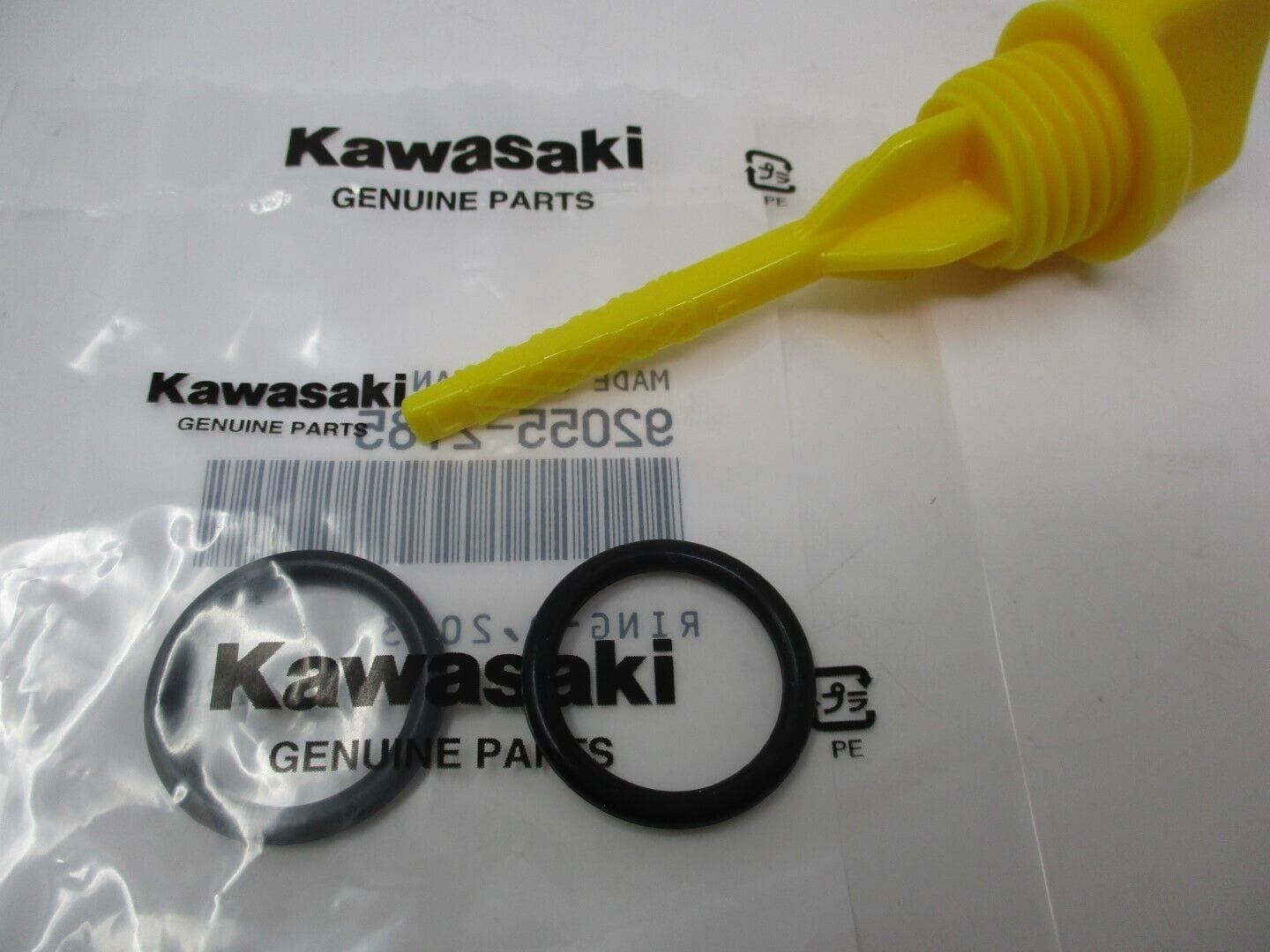 2 Genuine Kawasaki 92055-2185 O-Ring for Oil Dipstick FE350D, FE400D, FE290D