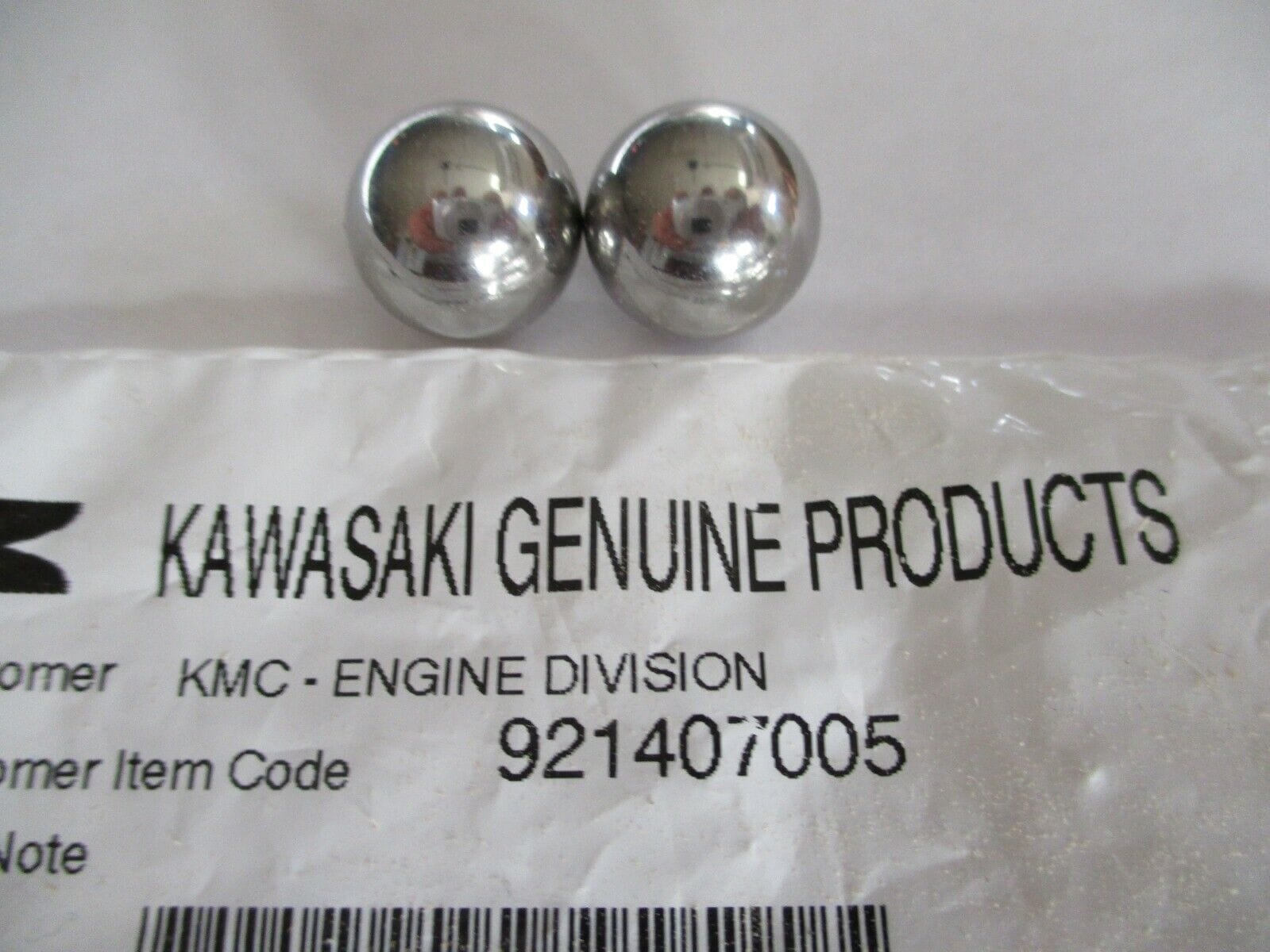 2 Pcs Genuine Kawasaki 92140-7005 Ball FH381V FH430V FH480V FH500V FH541V FH580