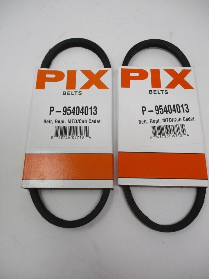 2 For MTD & Cub Cadet 954-04013 Snow Thrower V-Belt - Image 2
