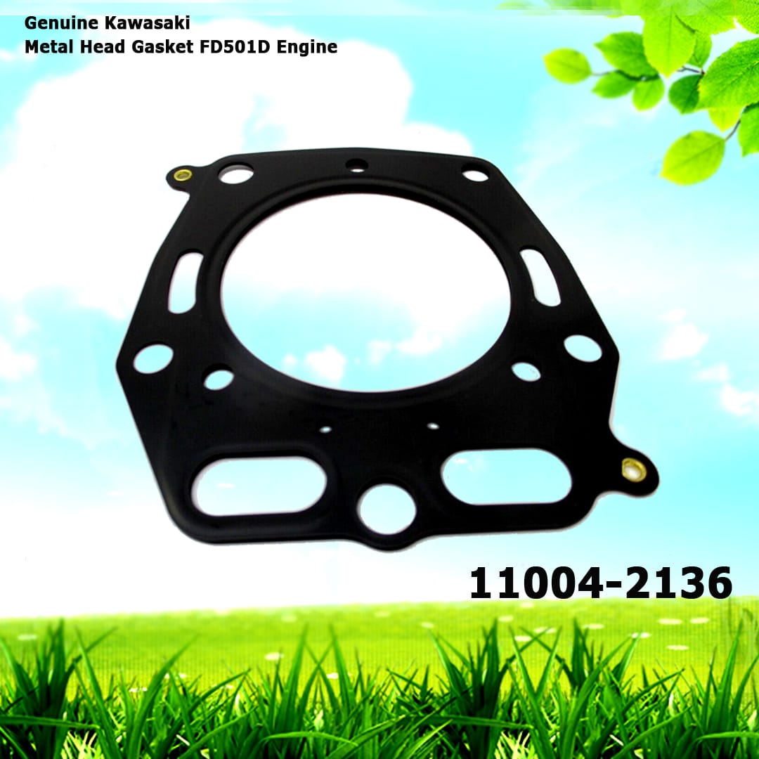 Genuine Kawasaki 11004-2136 Metal Head Gasket FD501D Engine