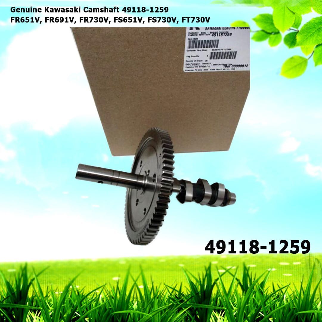 Genuine Kawasaki Camshaft 49118-1259 FR651V FR691V FR730V FS651V FS730V FT730V