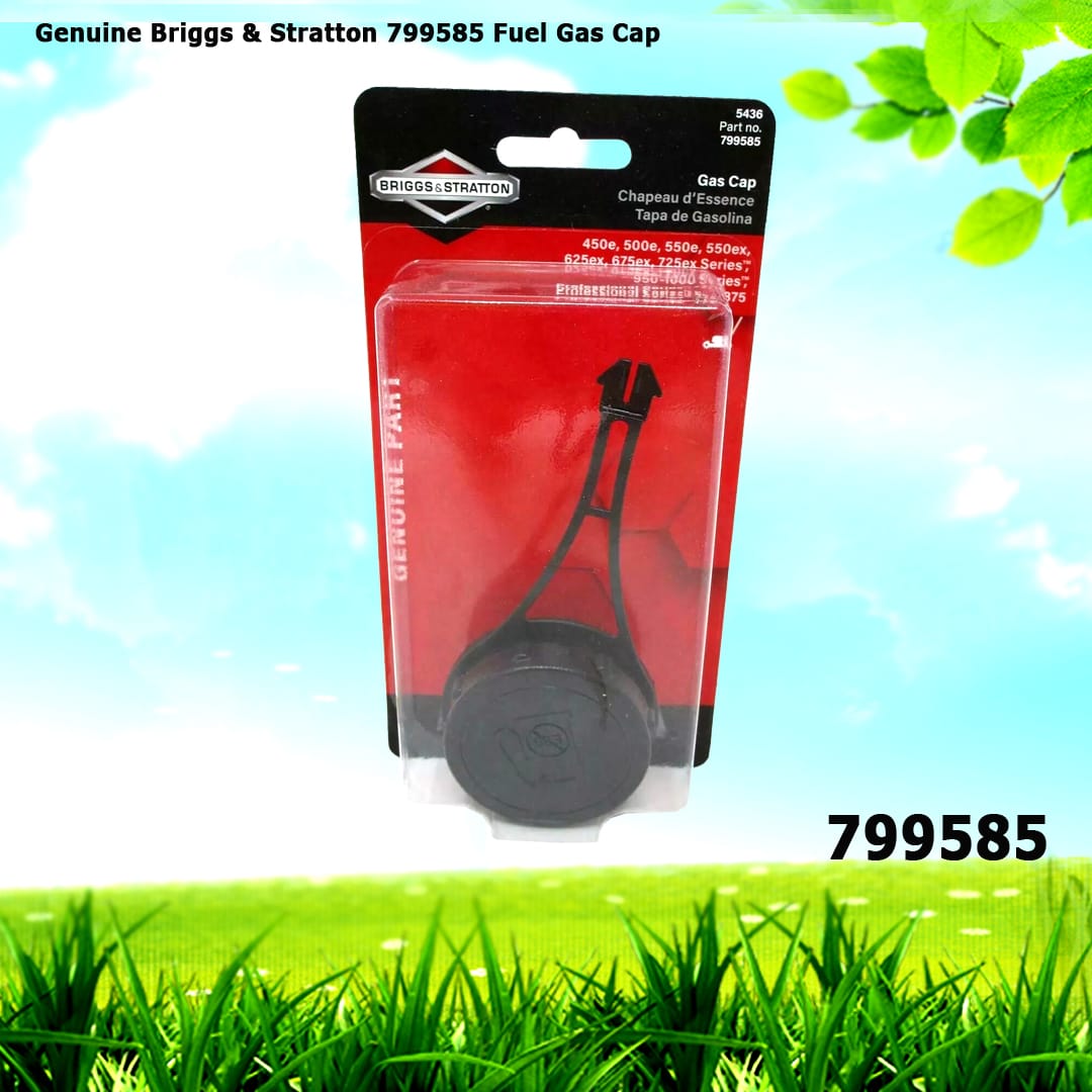 Genuine Briggs & Stratton 799585 Fuel Gas Cap