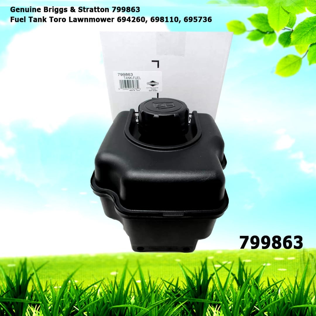 Genuine Briggs & Stratton 799863 Fuel Tank Toro Lawnmower 694260 698110 695736