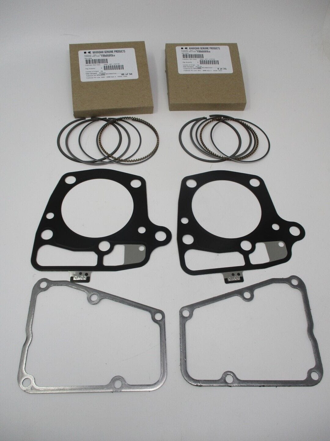 2 set Genuine Kawasaki Rings 13008-0569 Head Gasket 11004-0762 Rocker 11061-1285 - Image 2