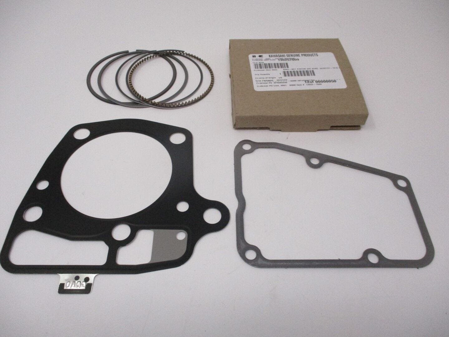 Genuine Kawasaki Rings 13025-7009 OS Head & Rocker Gasket 11004-0762 11061-1285