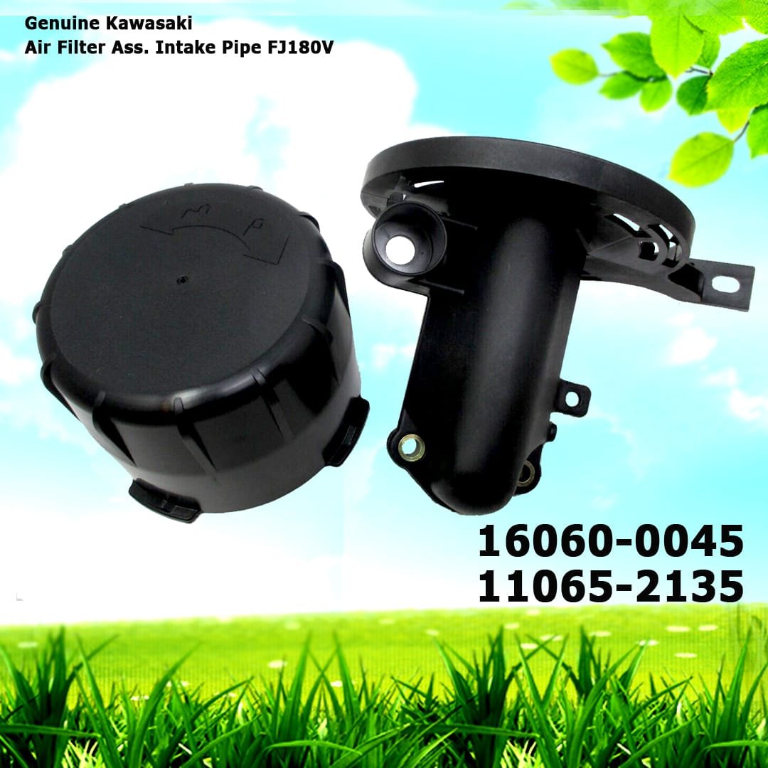 Genuine Kawasaki Air Filter Ass. 16060-0045, 11065-2135, Intake Pipe, FJ180V