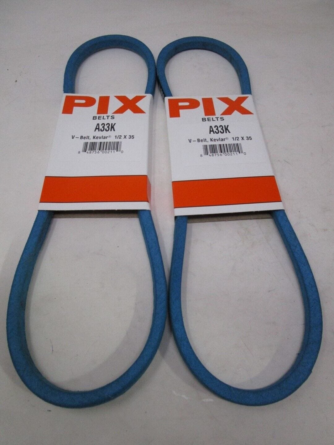 2 For Industrial Lawnmower V-Belt ½” X 35" in Pix A33K - Image 3