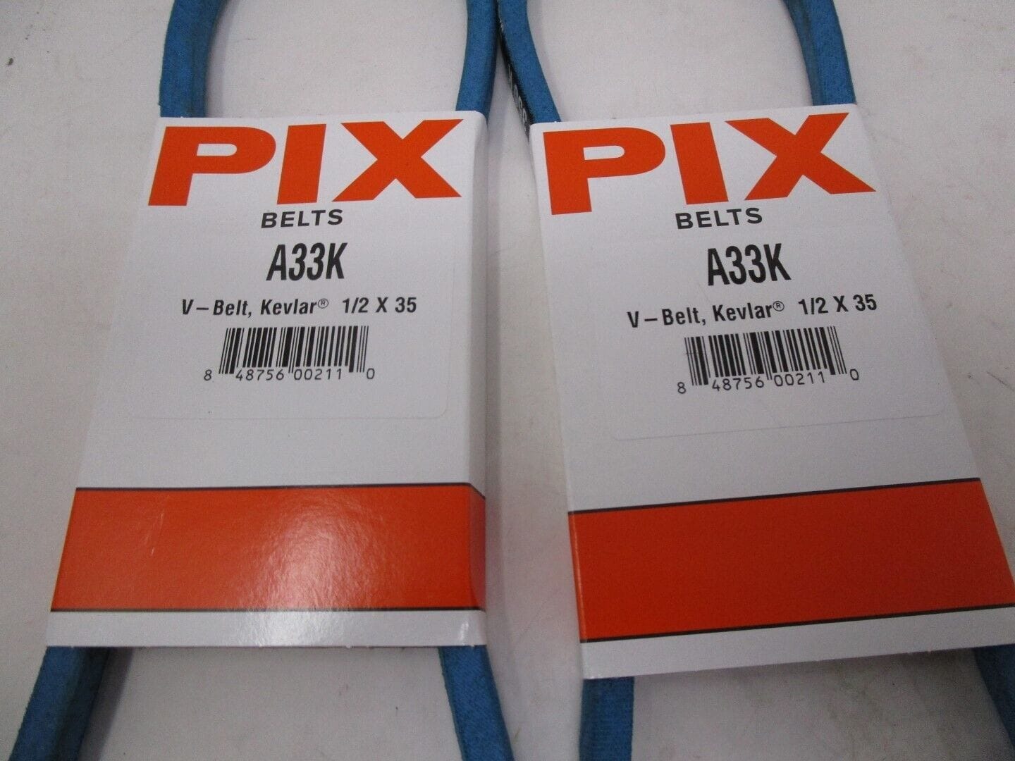 2 For Industrial Lawnmower V-Belt ½” X 35" in Pix A33K - Image 2