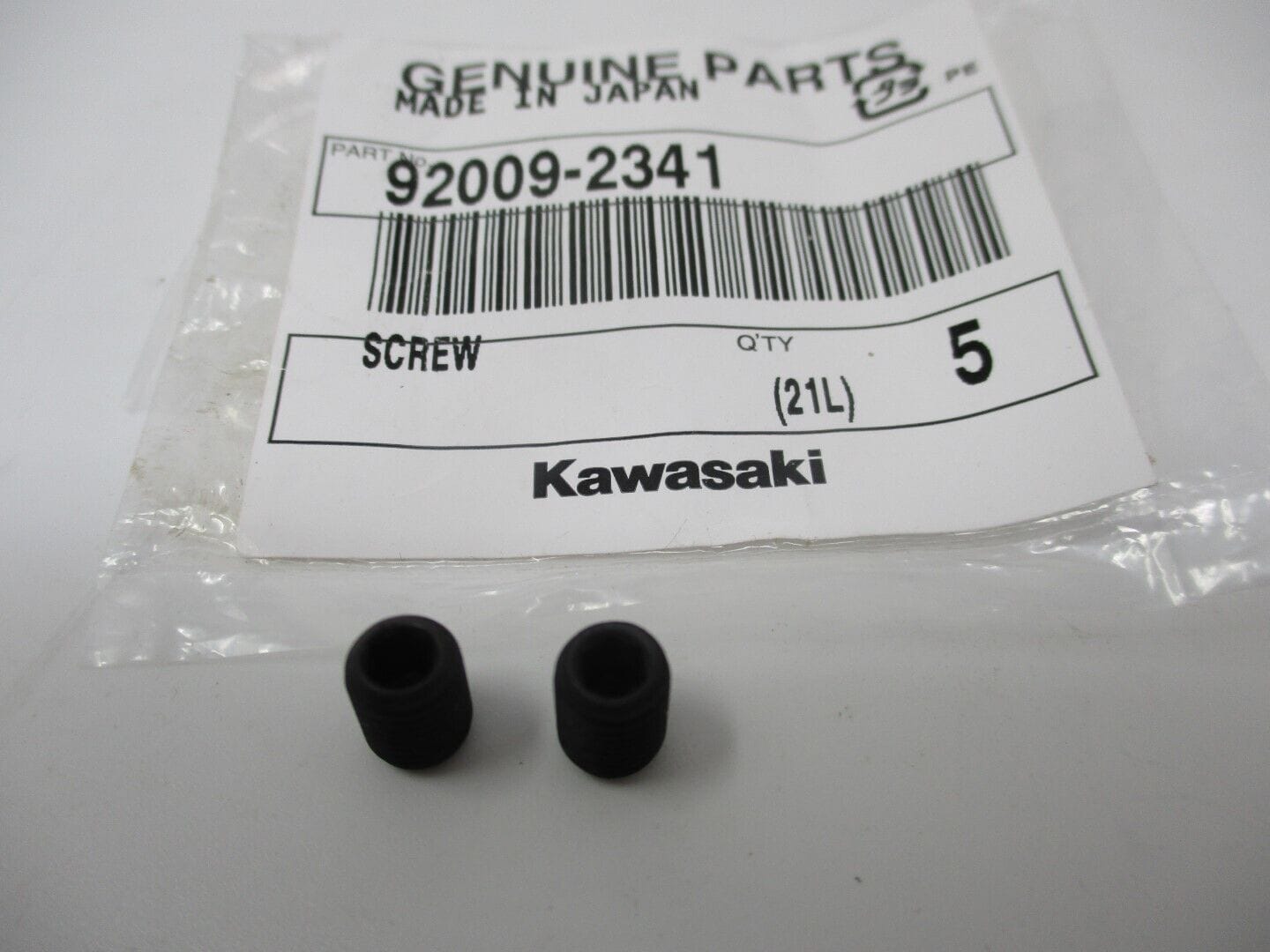 2 Genuine Kawasaki Rocker Arm Set Screw 92009-2341 Rocker Arm FH541V FH580V FH641V - Image 3