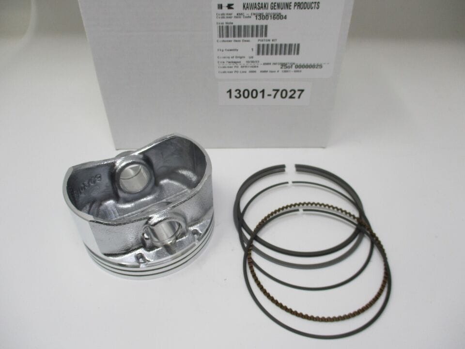 Genuine Kawasaki 13001-6004 13001-7027 Piston 13008-0569 Rings STD FR651V FR691V - Image 3