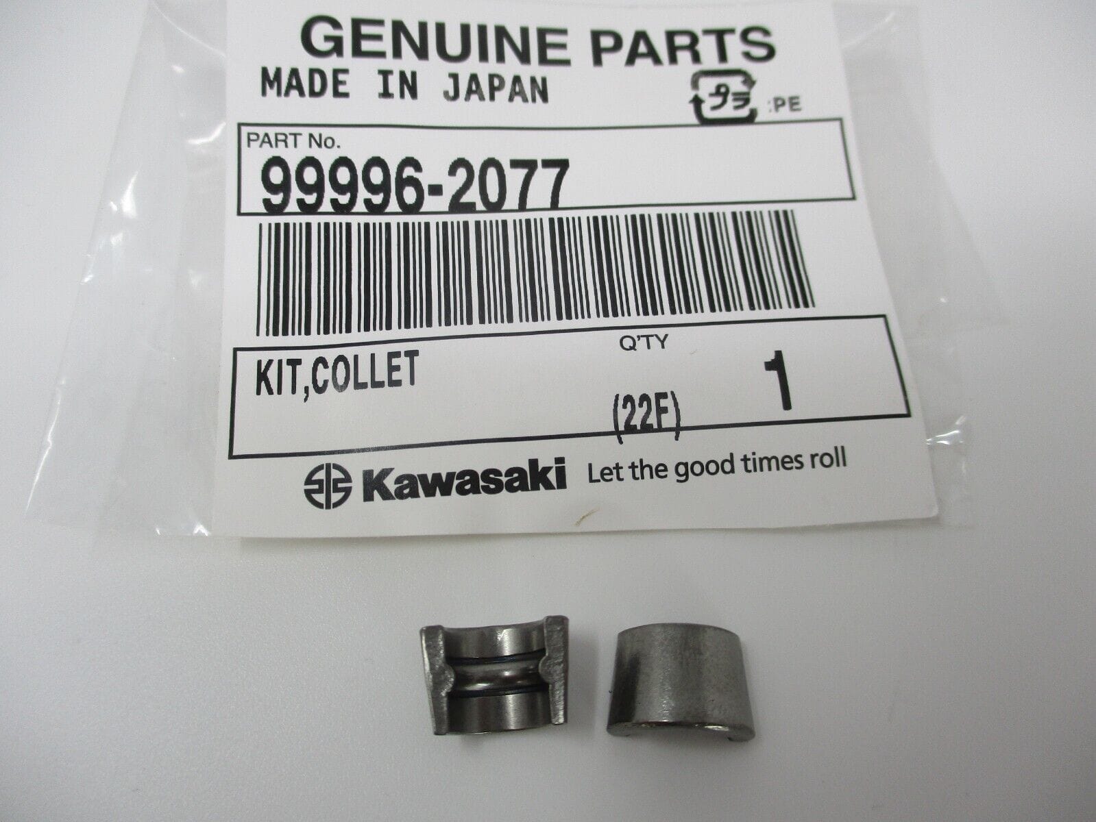 Genuine Kawasaki 99996-2077 Collet Set for Valves & Springs FE290D FE350D FE400D FD671D - Image 3