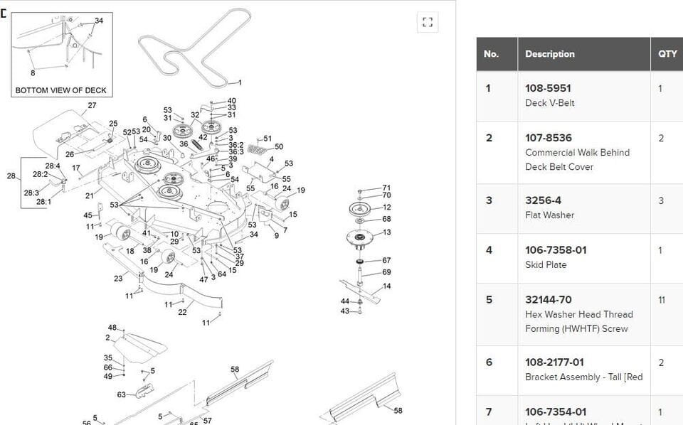 For Toro 108-5951 Z-Master Mower Deck V-Belt - Image 4