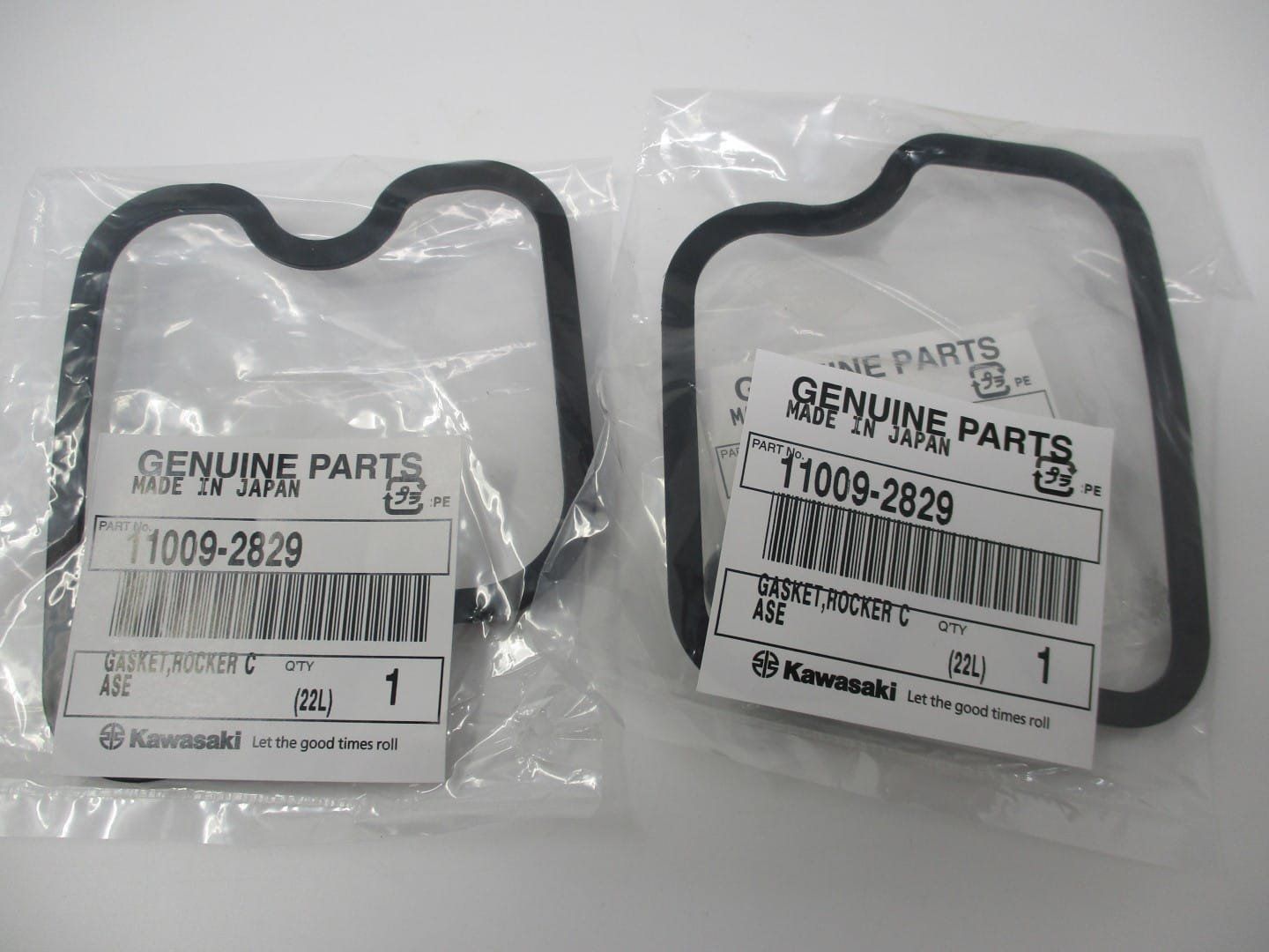 2 Genuine Kawasaki 11009-2829 Rocker Case Gasket FE290D FE350D FE400D FE290 - Image 4