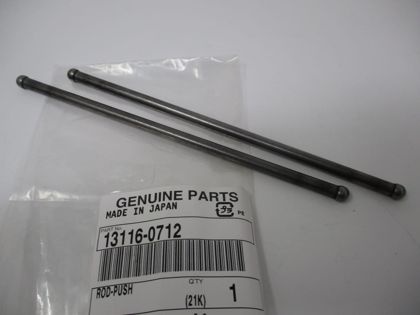 2 Genuine Kawasaki 13116-0712 Push Rods for FX921V FXT00V FX921V - Image 5