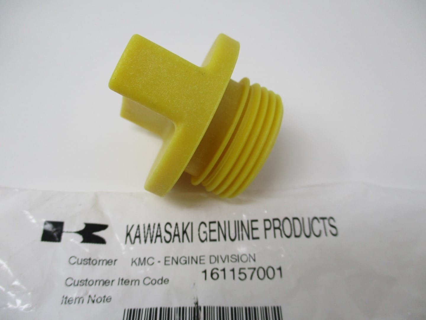 Genuine Kawasaki 16115-7001 Oil Fill Filler Cap FD750D FD851D FH601D FH641D - Image 3