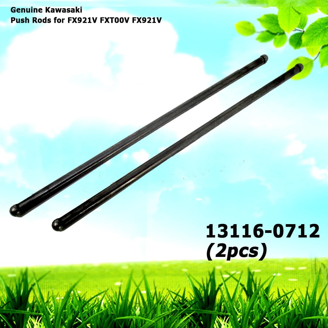 2 Genuine Kawasaki 13116-0712 Push Rods for FX921V FXT00V FX921V