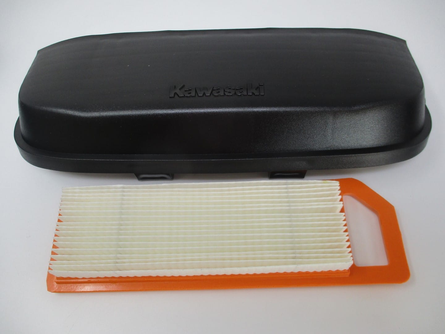 Genuine Kawasaki 11011-7025 Air Filter Cover & 11029-0017 Air Filter for FJ180V - Image 3