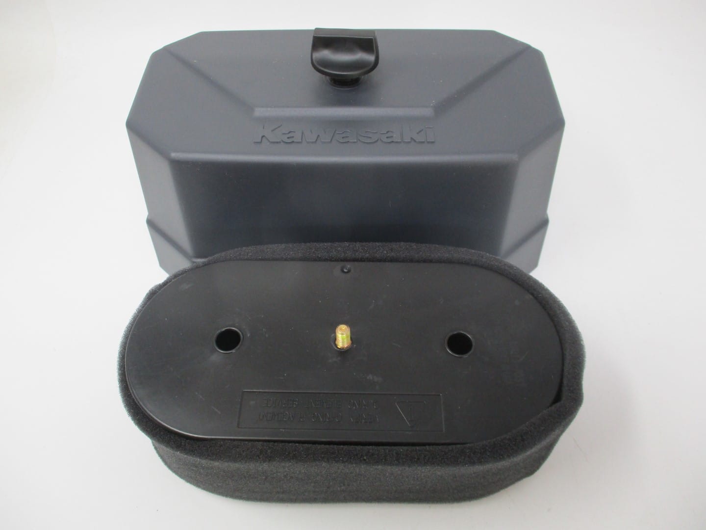 Genuine Kawasaki 11011-7046 Air Filters & Cover with Nut 92210-7019 FH541V FH580V - Image 3