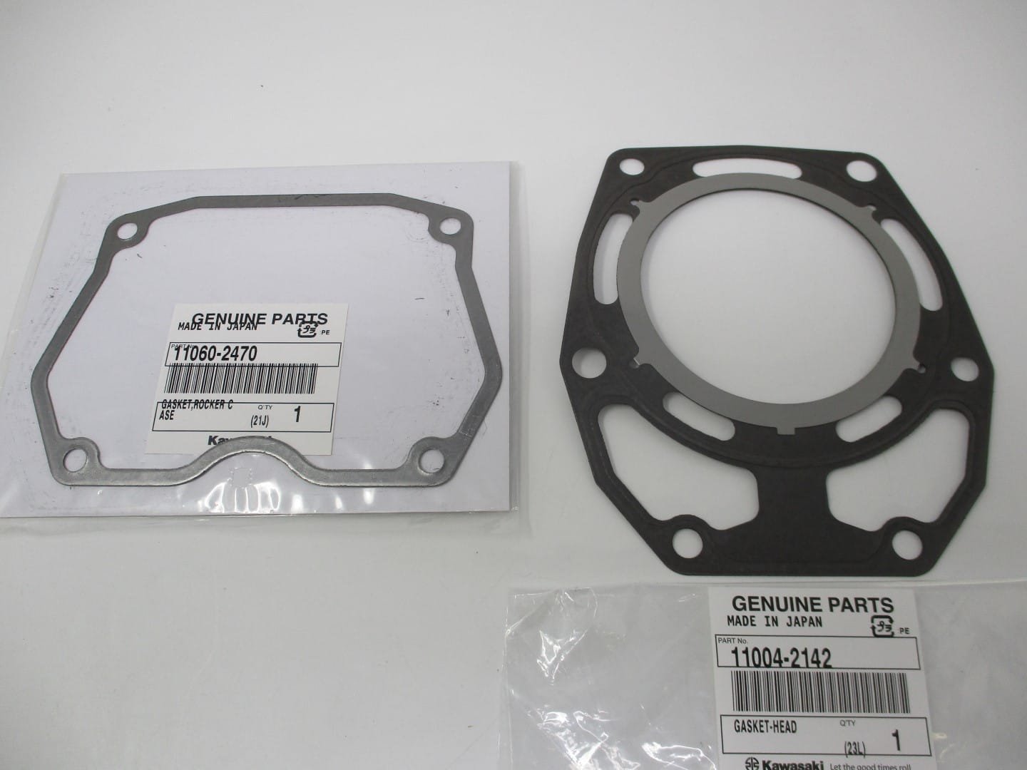Genuine Kawasaki 11004-2142 Head & Rocker 11060-2470 Cover Gasket FD671D FD711D - Image 4