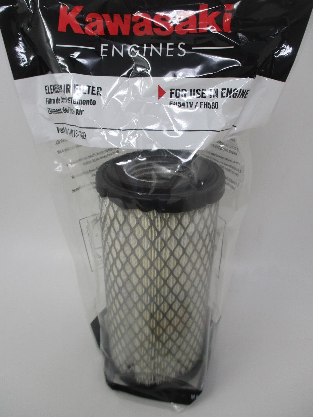 Genuine Kawasaki 11013-7029 Air Filter FH541V FH580V fits 11010-0971 Canister - Image 3