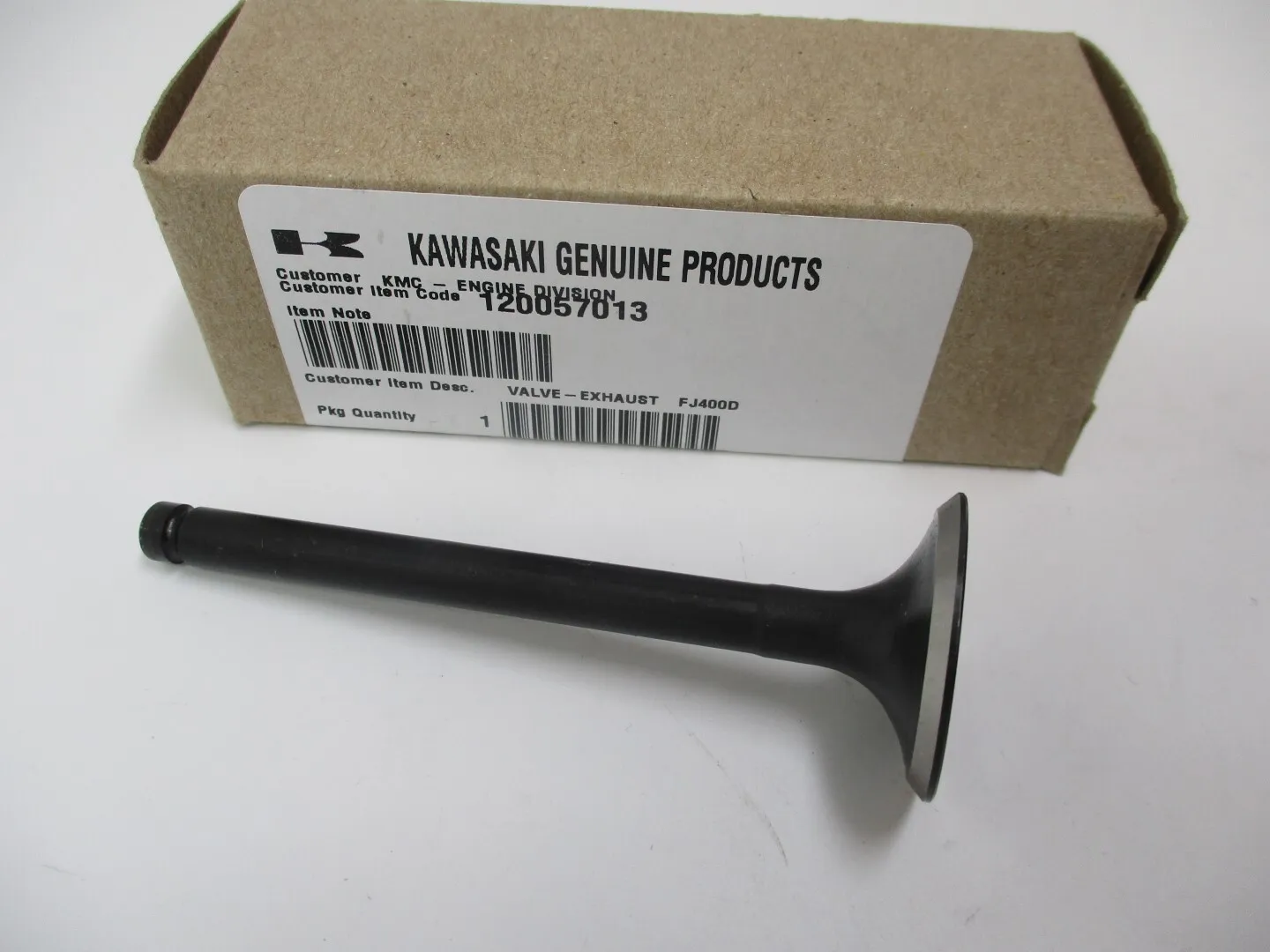 Genuine Kawasaki 12005-7013 Exhaust Valve