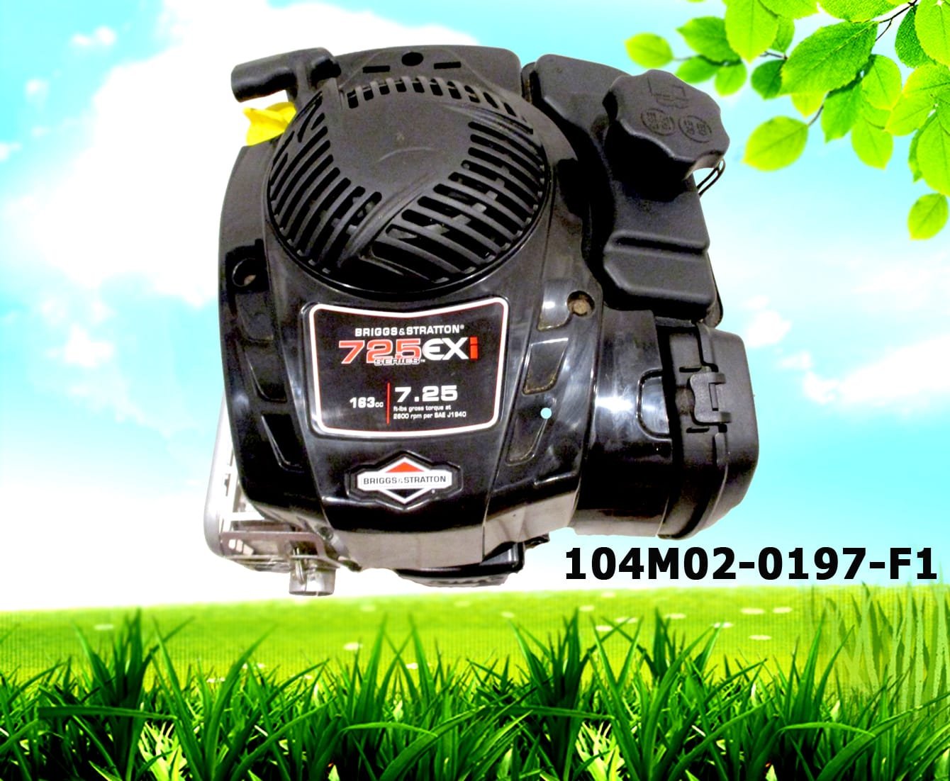 Genuine Briggs & Stratton 104M02-0197-F1 725EXi  7/8” X 3-5/32” Toro Lawnmower