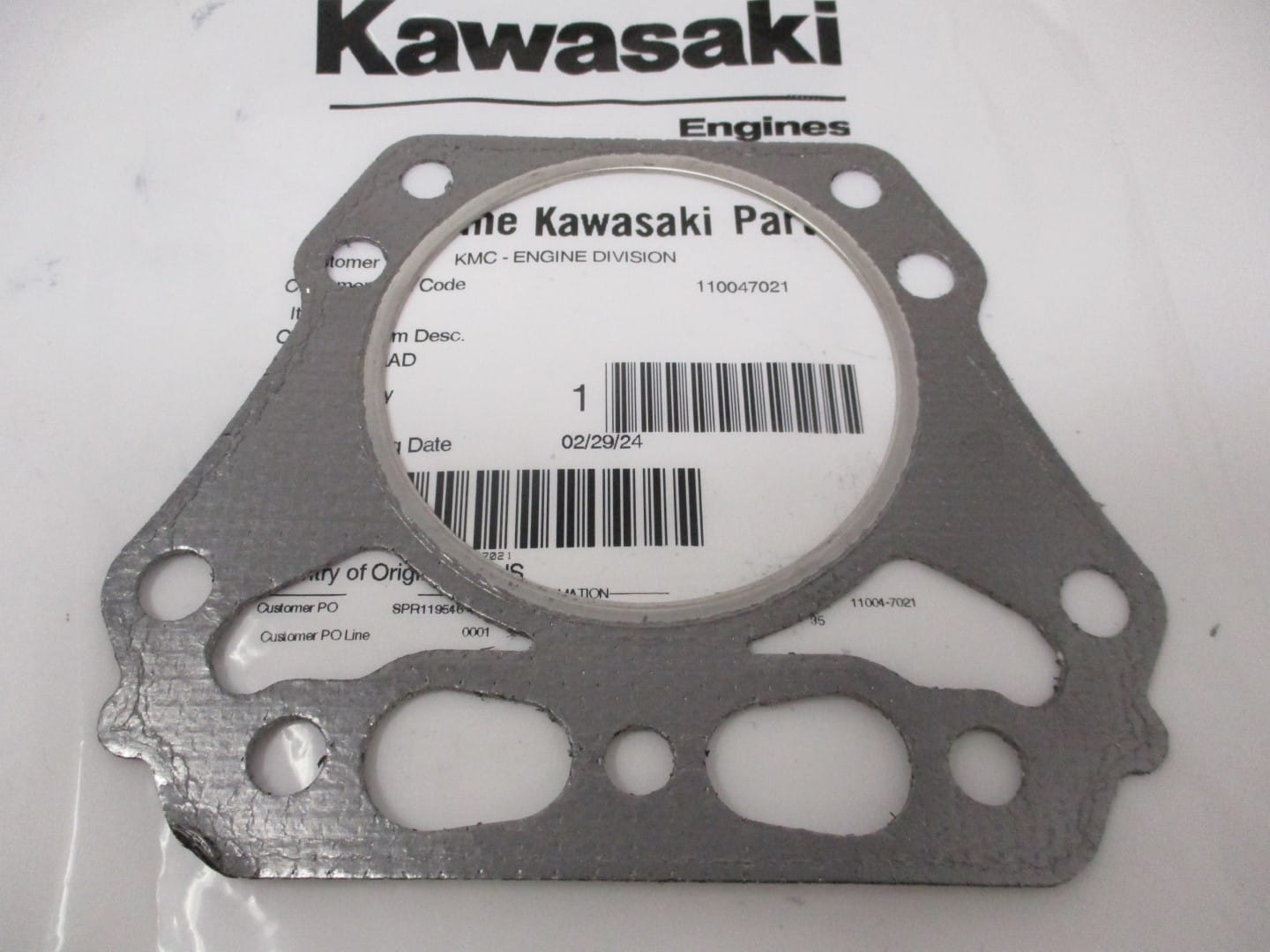 Genuine Kawasaki 11004-7021 Head Gasket FH770D 11004-7019 - Image 3