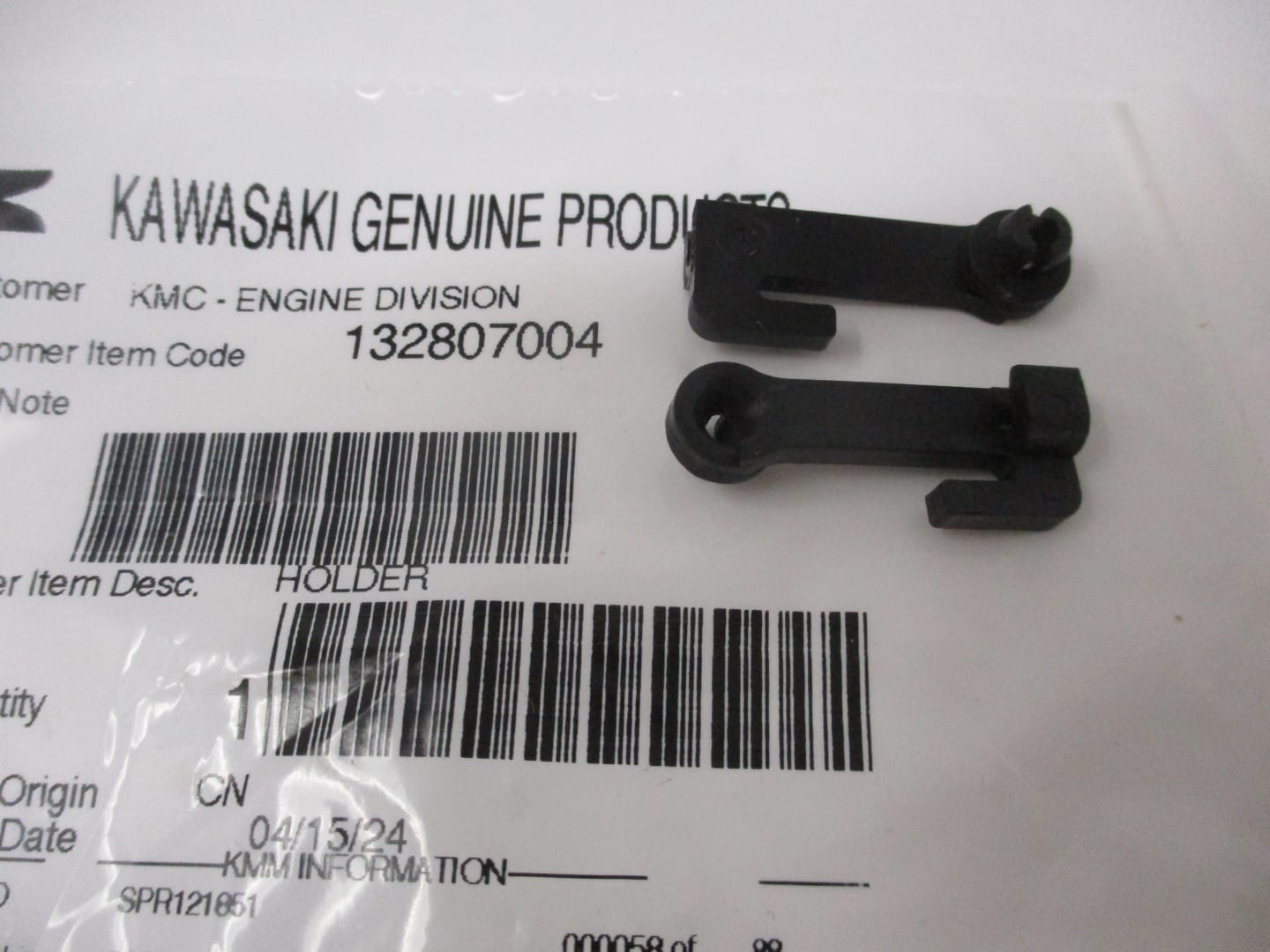 2 Genuine Kawasaki 13280-7004 Carburetor Rod Holder FH721V FX651V FX691V FX730V