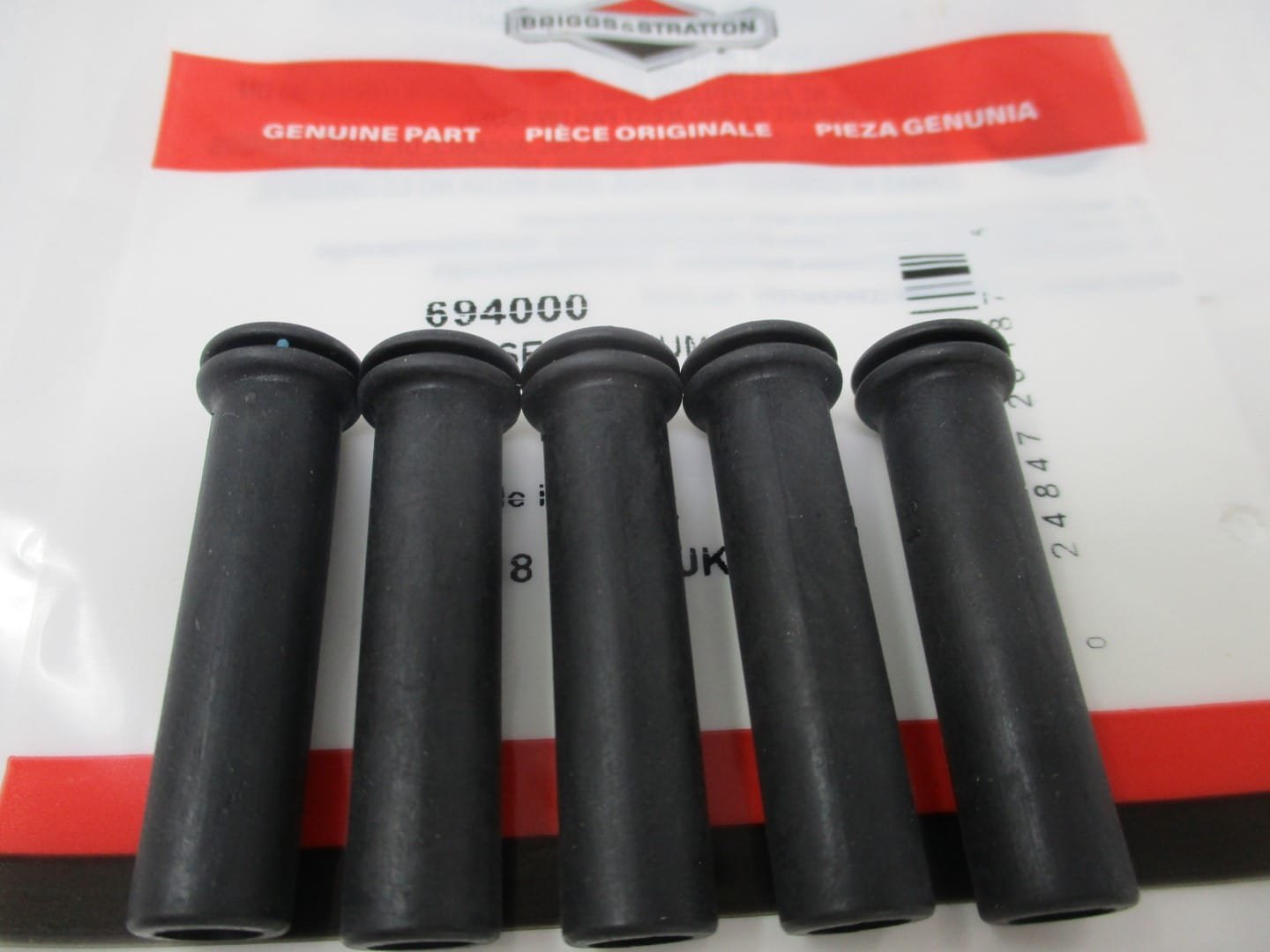 5 Genuine Briggs & Stratton 694000 Vacuum Hoses 20 - 27HP 281730 691040 - Image 3