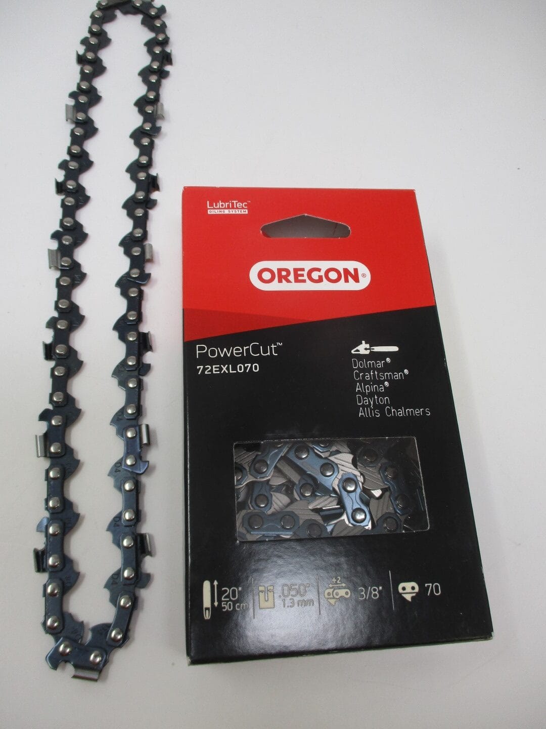 Genuine Oregon 72EXL070G PowerCut Saw Chain for 20" Bar -70 Drive Links Replaces Stihl 33RS70E, Husqvarna 501 84 26-70, 585550070, Echo 72LPX70CQ - Image 2