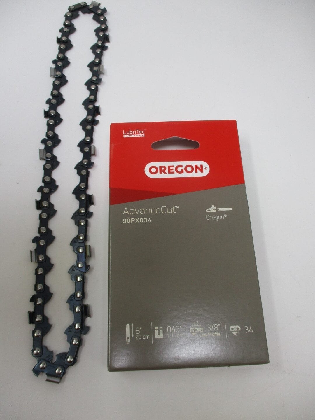 Genuine Oregon 90PX034G Pole Saw Chainsaw Chain 8" Bar 34 Drive Links Polesaw - Image 2