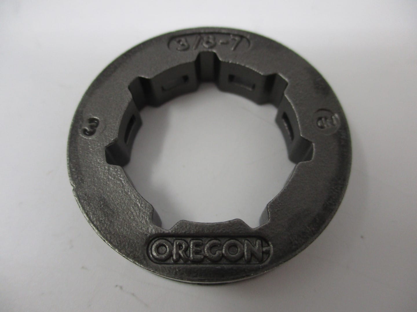 Genuine Oregon 68210 Power Mate Rim Sprocket 3/8-7 Tooth Standard 7 Spline Fits Stihl, Husqvarna, Homelite, Craftsman, Echo, Allis Chalmers and more - Image 2