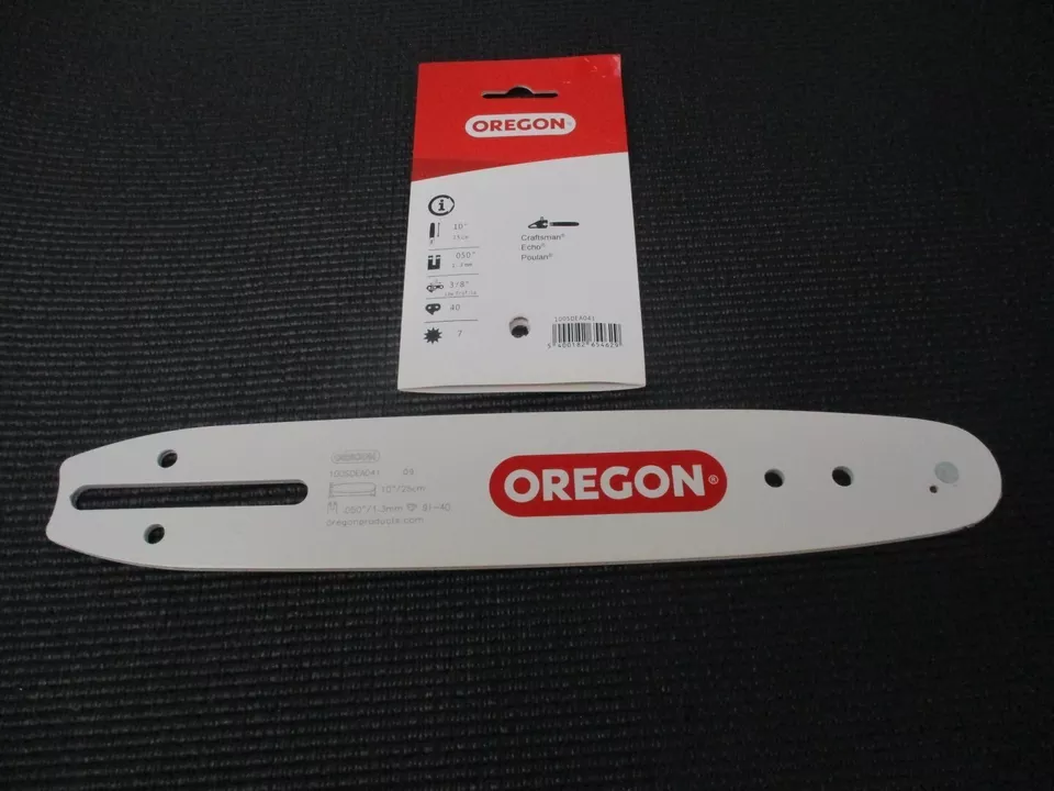 Oregon 100SDEA041 10” Single Rivet Guide Bar 3/8 LP .050 Gauge 40 Drive Links - Image 3