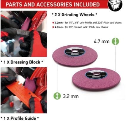 Oregon 310-120 Compact Chainsaw Chain Sharpener Grinder 120 Volt - Image 3