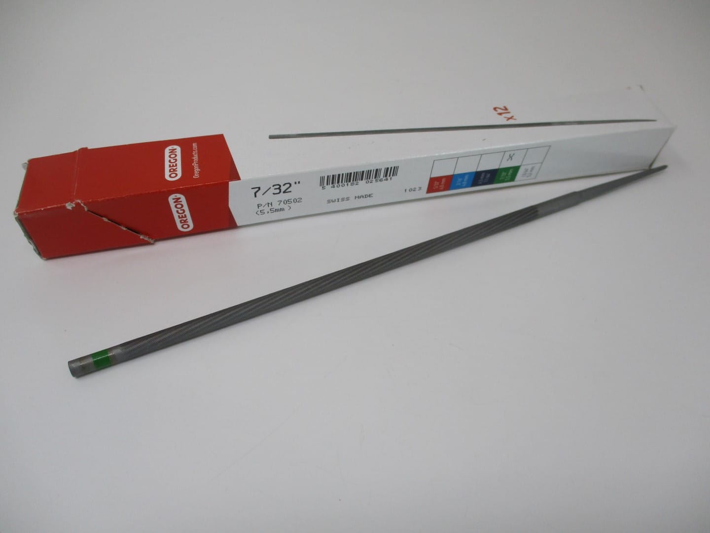 1 Oregon 70502 Chainsaw File 7/32" 5.5mm Chain Saw Sharpen Files 7/32 - Image 3