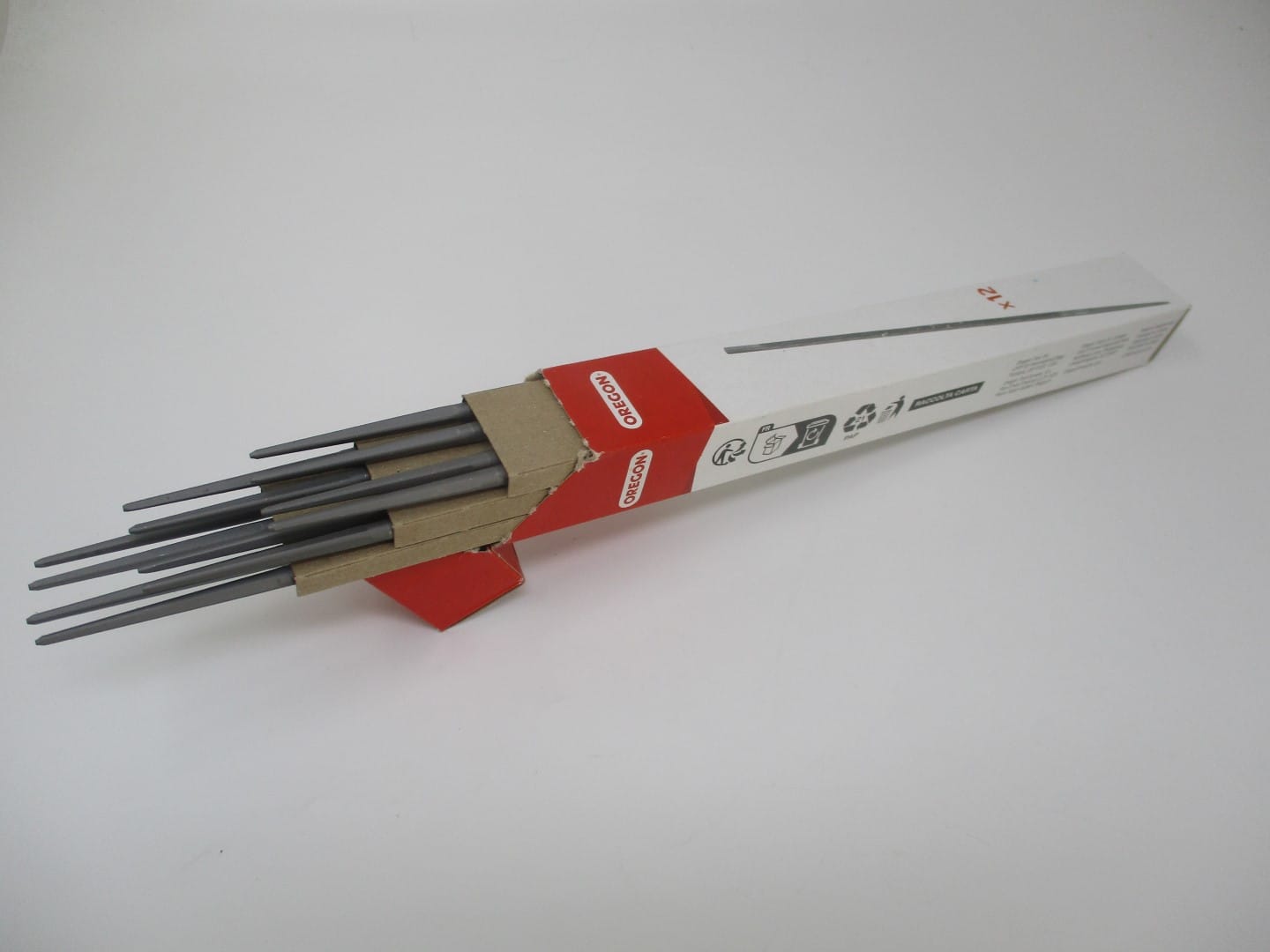 12 Oregon 70503 Chainsaw File 3/16" 4.8mm Chain Saw Sharpen File - Image 3