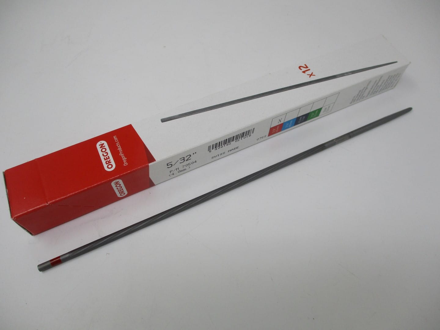 1 Oregon 70504 Chainsaw Files 5/32" 4.0mm Chain Saw Sharpen - Image 2