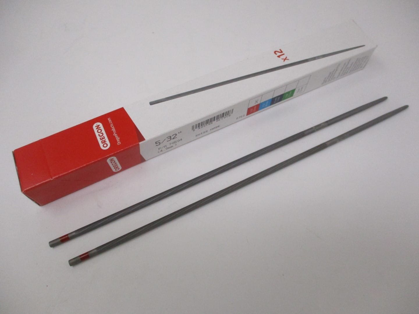 2 Oregon 70504 Chainsaw Files 5/32" 4.0mm Chain Saw Sharpen - Image 2