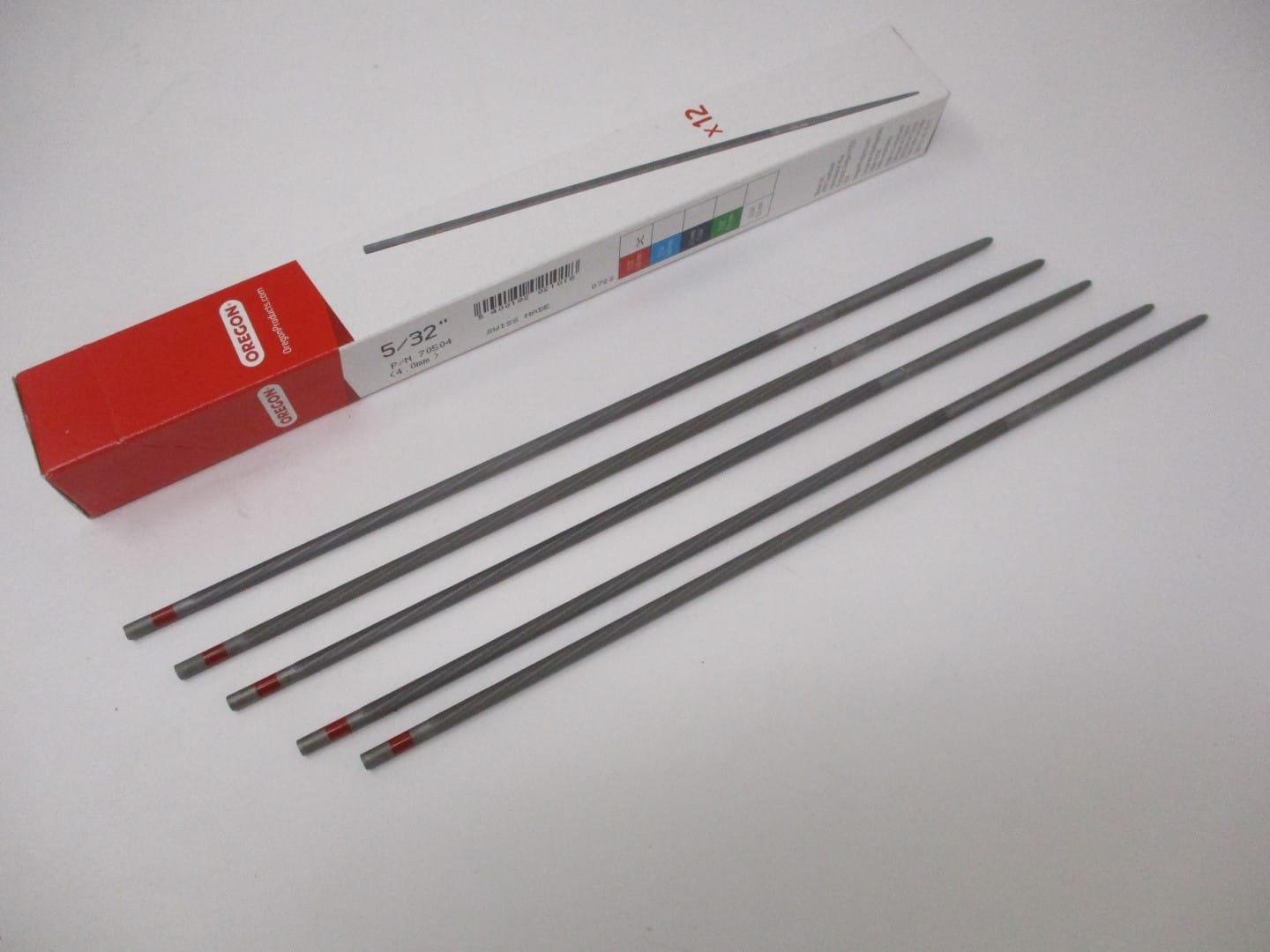 5 Oregon 70504 Chainsaw Files 5/32" 4.0mm Chain Saw Sharpen - Image 2